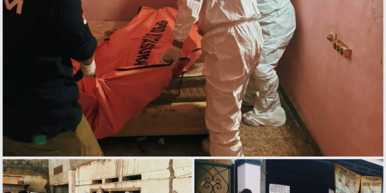 Mayat Membusuk Didalam kamar Gegerkan Warga Pucang Surabaya