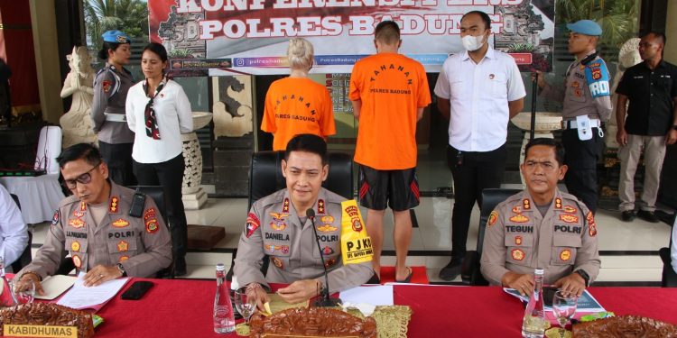 Ungkap TPPO, Polres Badung Tetapkan 2 Tersangka WNA Rusia