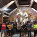 Kapolsek Kuta Utara Sambangi  Tempat Pembuatan Ogoh Ogoh
