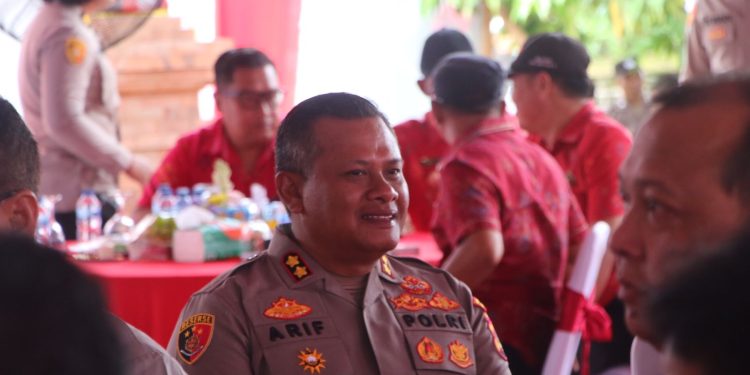 Kapolres Badung AKBP Arif Dampingi Forkopimda Propinsi Bali Tanam Jagung Serentak 1 Juta Hektar