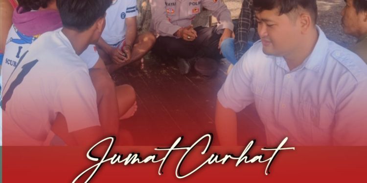 Dengar Keluhan Warga Secara Langsung, Polsek Kubu Polres Karangasem Kembali Melaksanakan Giat Jumat Curhat