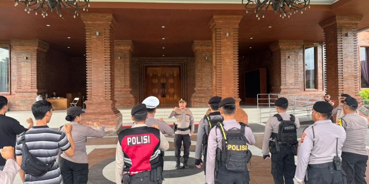 Kesiapan Pam tablig Dan Pelantikan Pengurus Ansor Kabupaten Badung