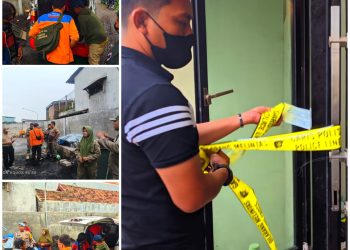 Tragis.!! Pekerja Proyek Tewas Mendadak Di Jalan Lempung Baru, Surabaya