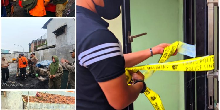 Tragis.!! Pekerja Proyek Tewas Mendadak Di Jalan Lempung Baru, Surabaya