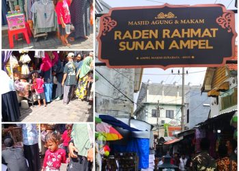 Gepeng Dikawasan Religi Makam Sunan Ampel Surabaya Resahkan Pengunjung Dan PKL
