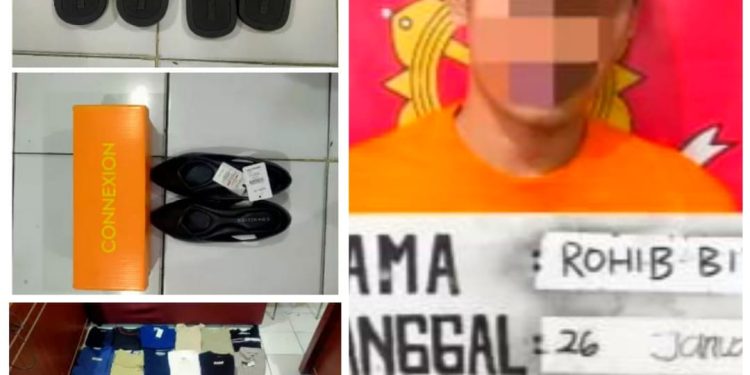 Pemuda Asal Riau Karyawan Matahari Di Surabaya Ditangkap Polsek Lakarsantri