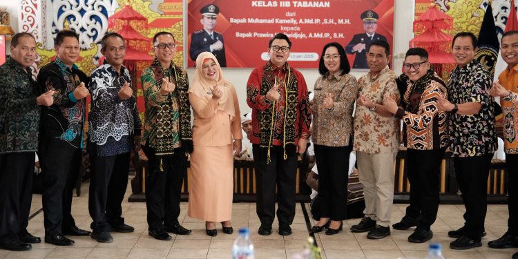 Tampu Pimpinan Berganti, Lapas Tabanan Resmi Dipimpin Nahkoda Baru