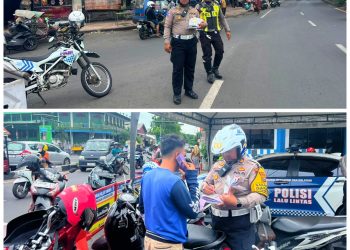 Porles Tanjung perak Surabaya,Tindak 115 pelanggar Dalam Operasi Semeru 2025