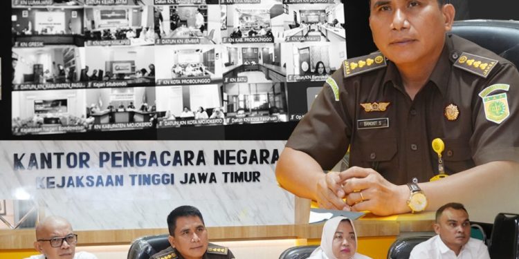 Kejaksaan Tinggi Jawa Timur Gelar Monev Bidang Datun Untuk Tingkatkan Kinerja