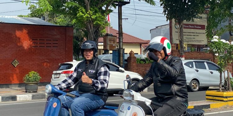 PERKUAT SINERGI, KALAPAS MOJOKERTO IKUTI PATROLI BUDAYA BERSAMA KAPOLRES KABUPATEN MOJOKERTO