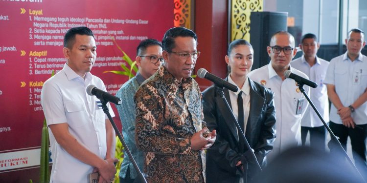 Rencana Revisi UU Hak Cipta, Agnez Mo Ariel Noah Armand Maulana Dan Beberapa Musisi Beri Masukan kepada Menteri Hukum