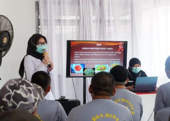 Pastikan Kondisi Lingkungan Tetap Sehat, Lapas Mojokerto Gelar Penyuluhan PHBS Dan Penyakit Menular
