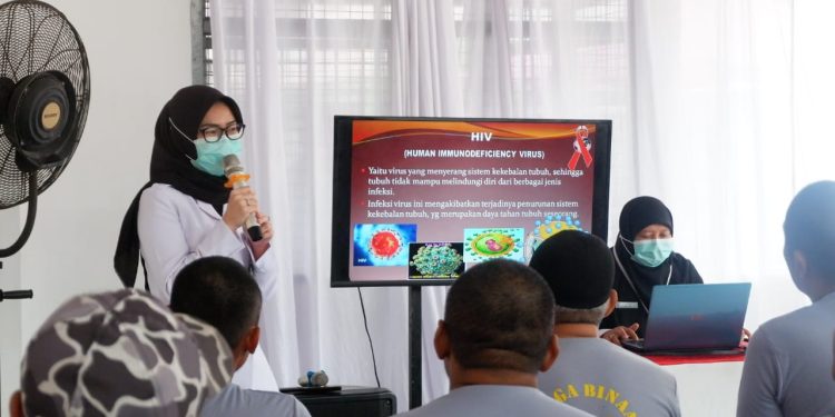 Pastikan Kondisi Lingkungan Tetap Sehat, Lapas Mojokerto Gelar Penyuluhan PHBS Dan Penyakit Menular
