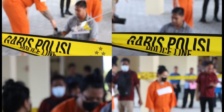 Ungkap Perkara Anirat: Tiga Tersangka Peragakan 43 Adegan Penganiayaan Terhadap Korban Pande