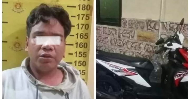 Rizky Warga Bagong Ginayan Surabaya, Di Tangkap polisi Gara-Gara Nyolong Motor