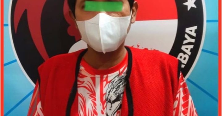 Pengedar SS Tak Berkutik Saat Ditangkap Polrestabes Surabaya Di KostNya