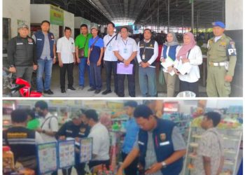 Satgas Pangan Polres Pelabuhan Tanjung Perak Memastikan Ketersediaan Bapokting  Menjelang Ramadhan