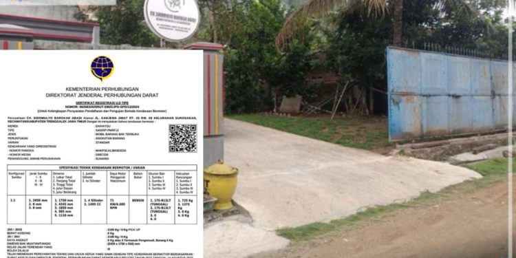 Dugaan Mafia Sindikat SRUT: Kerja Sama BPTD Jatim dengan Dishub Trenggalek