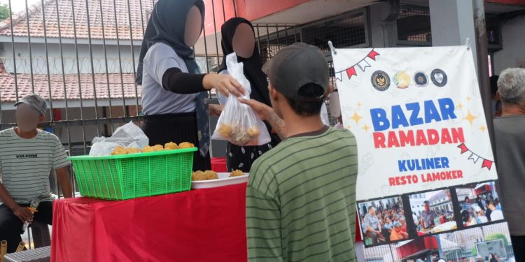 Lapas Mojokerto Dukung UMKM WBP, Bazar Ramadan Jadi Ajang Jualan Takjil