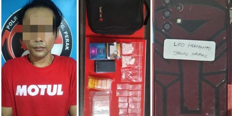 Polres Pelabuhan Tanjung Perak Gagalkan Peredaran 19,47 Gram Sabu, Pengedar Dibekuk di Rumahnya!