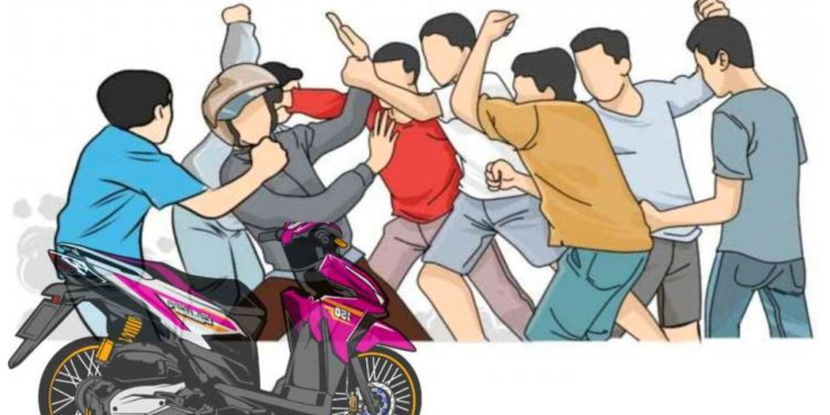 Belum Dapat Hasil Curian Pria Asal Surabaya Apes Dimassa Warga, Begini Kronologi Nya.!!