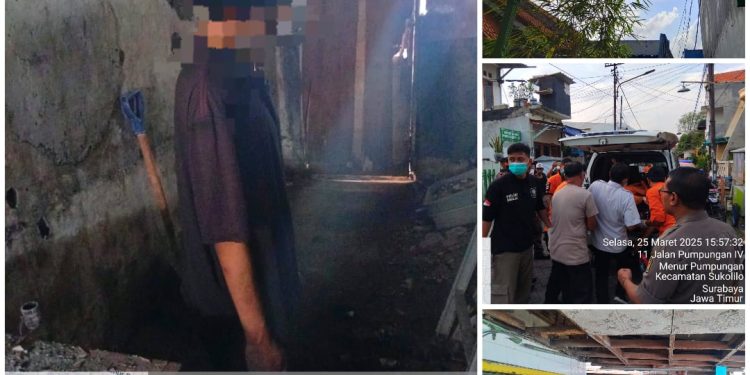 Gegerkan Warga Pumpungan Surabaya, Akhiri Hidup Dengan Seutas Tali Didalam Rumah
