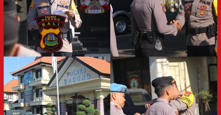 Jelang Hari Nyepi dan Idul Fitri Wakapolres Kompol Prama Pimpin Apel kesiapan Oprasi Cipkon Agung 2025
