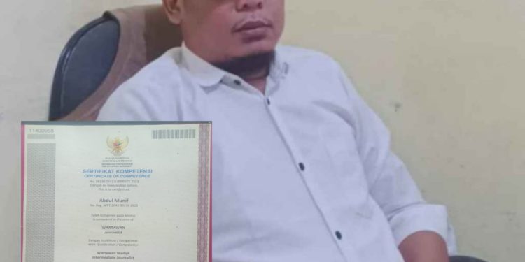 Sertifikasi Kompetensi Wartawan Wujudkan Pers Profesional Dan Berkualitas