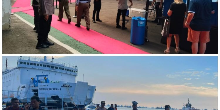 Polres Pelabuhan Tanjung Perak Laksanakan KRYD untuk Arus Balik Jalur Laut