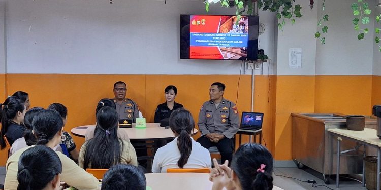 Jumat Curhat Polres Badung Sambangi Karyawan Hotel Swarga, Edukasi UU TPKS dan PKDRT