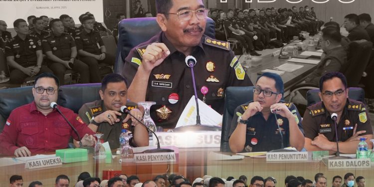 Kejati Jatim Gelar Monev Penanganan Perkara Tipidsus dan Pemulihan Kerugian Negara