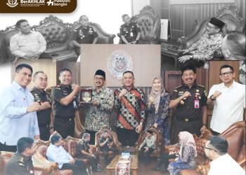 Perkuat Sinergitas, Plt. Kajati Jatim Terima Kunker Ketua DPRD Jatim