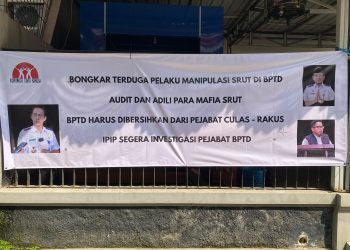 Bongkar dan Audit Terduga Pelaku Manipulasi SRUT di BPTD Jatim