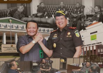 Kajati Jatim Dr. Kuntadi Kunjungi Pengadilan Tinggi Surabaya, Perkuat Sinergitas