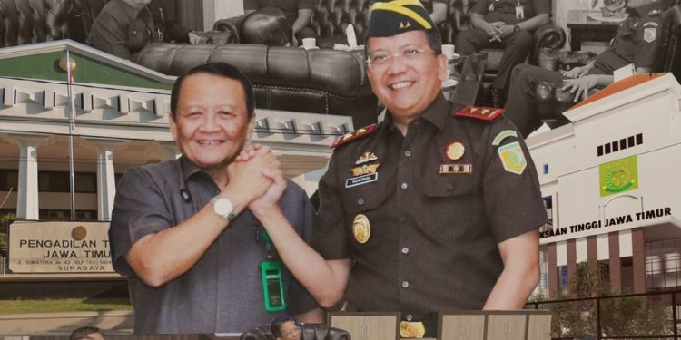 Kajati Jatim Dr. Kuntadi Kunjungi Pengadilan Tinggi Surabaya, Perkuat Sinergitas