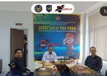 Rapat Anev Virtual Bahas Strategi Penguatan Kinerja Kementerian Imigrasi dan Pemasyarakatan