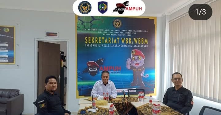 Rapat Anev Virtual Bahas Strategi Penguatan Kinerja Kementerian Imigrasi dan Pemasyarakatan