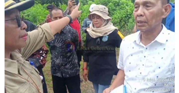 Pengadilan Negeri Kabupaten Lamongan Melakukan Constatering Atau Pencocokan Data Luasan Lahan Yang Dulunya Milik PT LMI