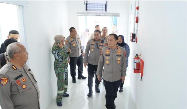 Dukung Program Nasional, Wakapolda Jatim Tinjau Kesiapan SPPG dan Lokasi Pembangunan Gudang Ketahanan Pangan Di Mojokerto