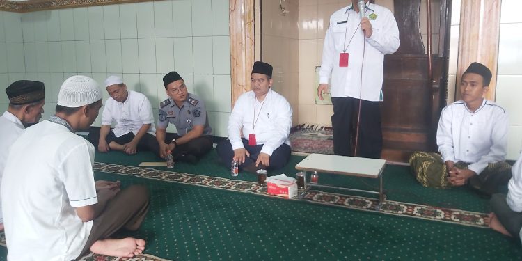 Lapas Mojokerto Terus Perkuat Pembinaan Kerohanian Warga Binaan, Gandeng Kemenag Kota Mojokerto.