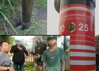 PT. Merbau Prima Sakti Tabrak UU/36 Tentang Telekomunikasi, PUPR Mojokerto Di Konfirmasi Bungkam