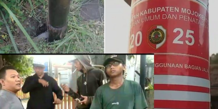 PT. Merbau Prima Sakti Tabrak UU/36 Tentang Telekomunikasi, PUPR Mojokerto Di Konfirmasi Bungkam