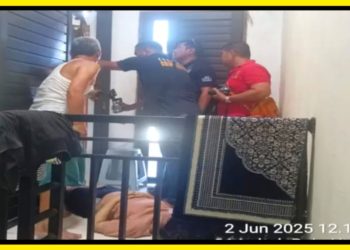 Seorang Wanita Di Lebak Jaya Ditemukan Sudah Tak Bernyawa Dengan Leher Terjerat kain Jarik