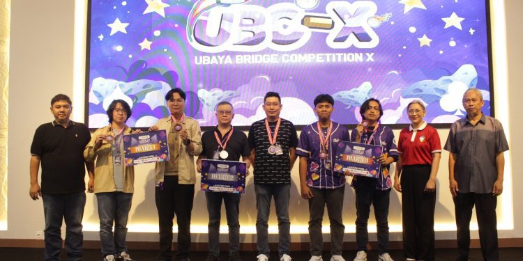 103 Pasang Atlet Bridge dari Berbagai Daerah Ikuti Turnamen UBC X 2025 di Ubaya