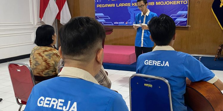 PEMBARUAN IMAN DI BALIK JERUJI, GEREJA HADIR MEMBINA WBP NASRANI