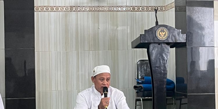 Karutan Bangkalan Isi Kajian Agama Jumat sebagai Wujud Pembinaan Keagamaan Di Rutan Bangkalan