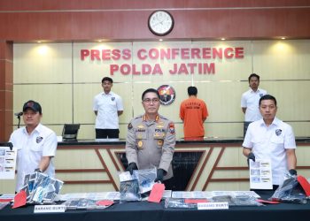Polda Jatim Berhasil Ungkap Manipulasi Data Modus MBG, Tersangka Asal Nganjuk Diamankan