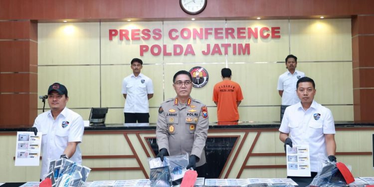 Polda Jatim Berhasil Ungkap Manipulasi Data Modus MBG, Tersangka Asal Nganjuk Diamankan