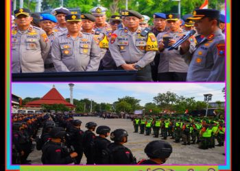 Polrestabes Surabaya Siapkan Ribuan Personel Gabungan Kawal Pengesahan Warga Baru PSHT