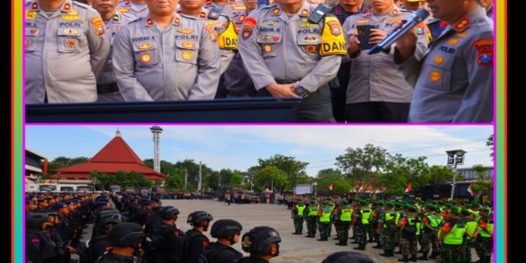 Polrestabes Surabaya Siapkan Ribuan Personel Gabungan Kawal Pengesahan Warga Baru PSHT